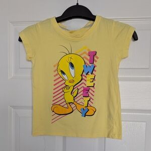 Looney Tunes Yellow Tweedy Bird T-Shirt (Child Size XS)
